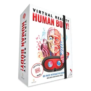 Abacus Brands Virtual Reality Human Body - Illustrated Interactive VR Book and STEM Learning Activity Set