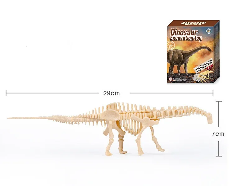 Archaeological Excavation DIY Children's Popular Science Toys Environmental Protection Material Dinosaur Fossil Educational Toys