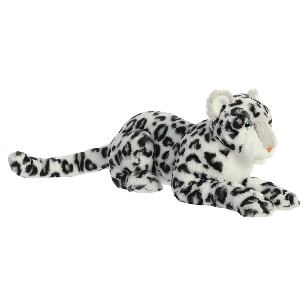 Asha White Leopard Plush Toy 20 Inch