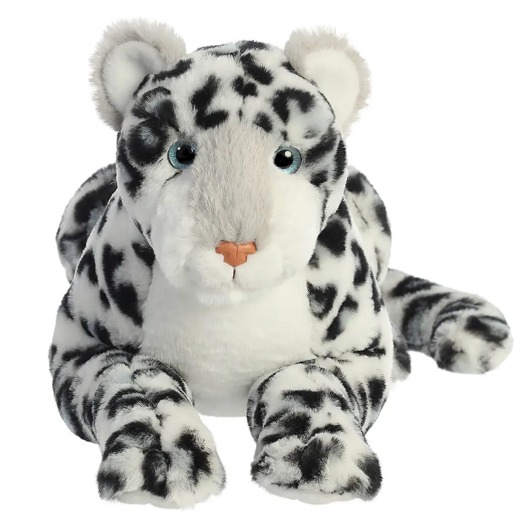 Asha White Leopard Plush Toy 20 Inch