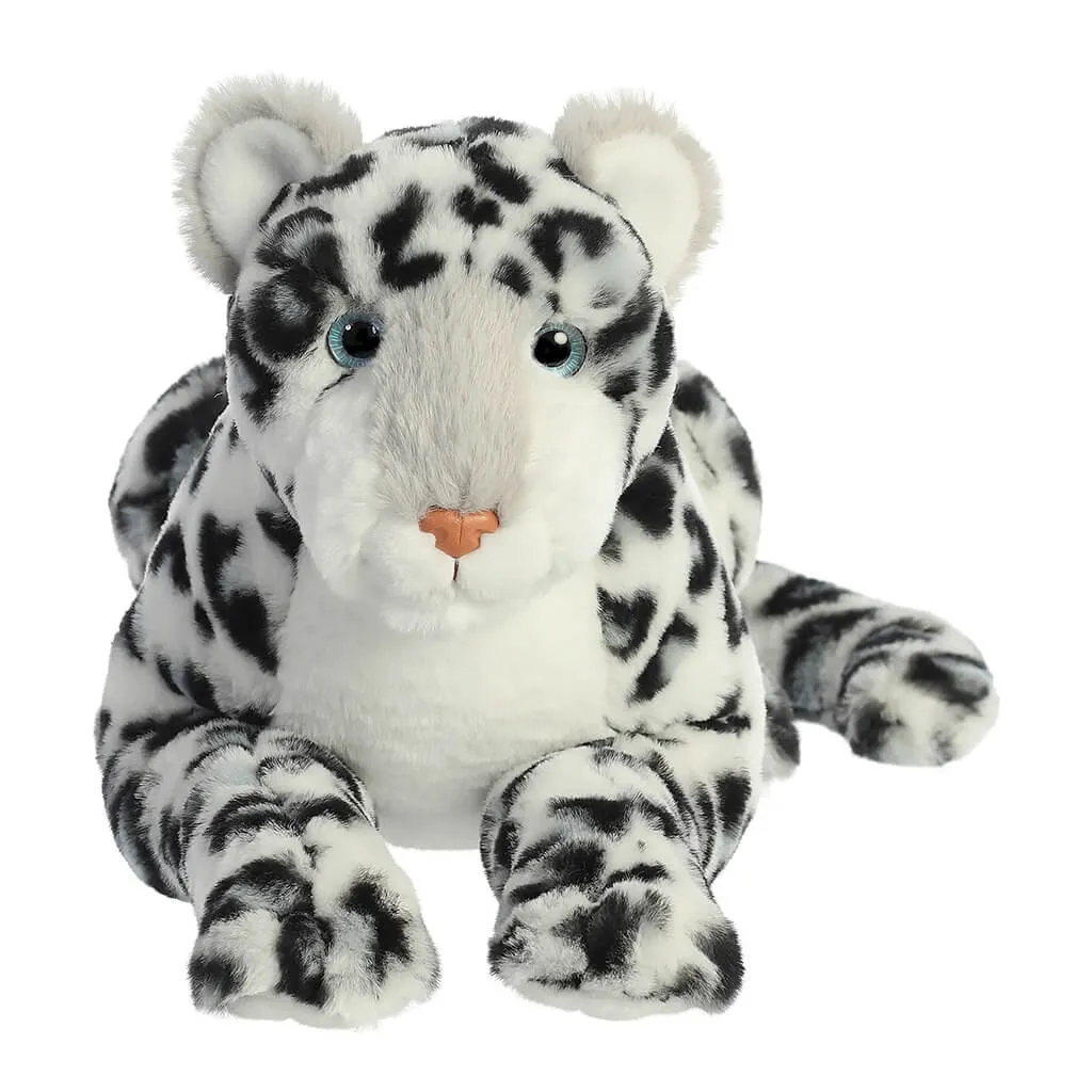 Asha White Leopard Plush Toy 20 Inch