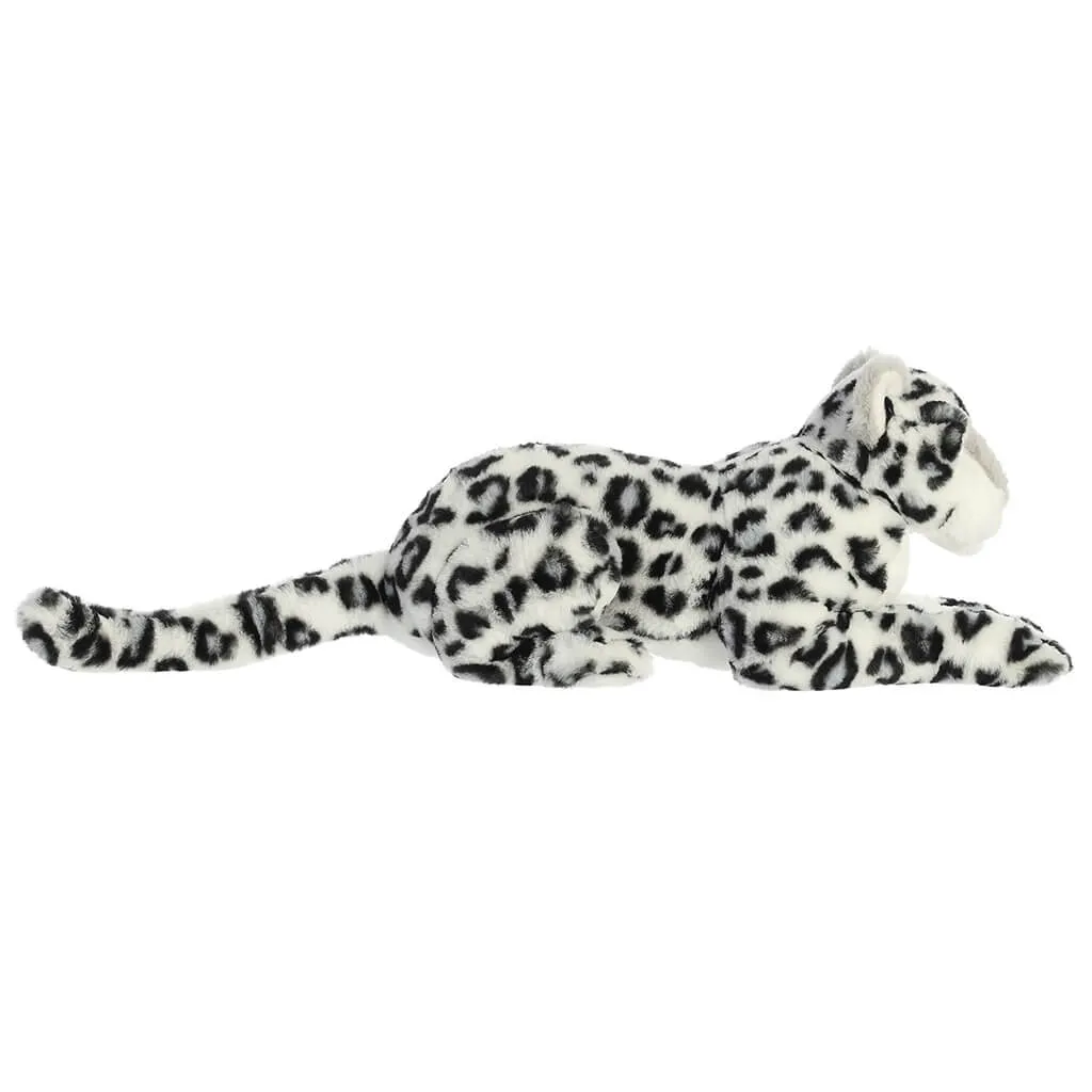 Asha White Leopard Plush Toy 20 Inch