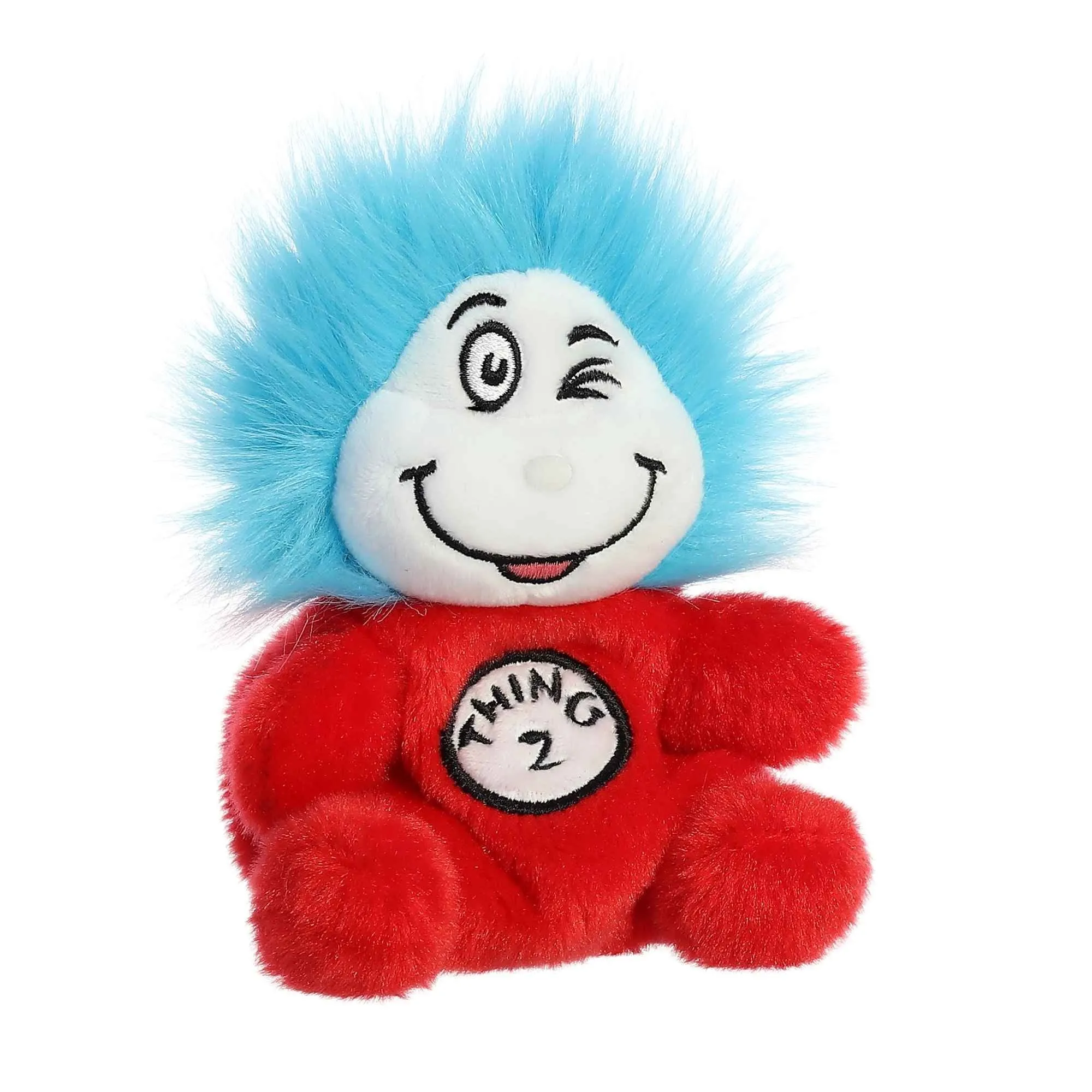 Aurora Dr. Seuss The Cat in the Hat 5" Thing 2 Palm Pals Plush Toy