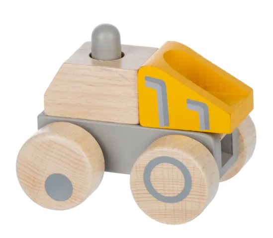 Baby Ganz | Wooden Squeaky Truck