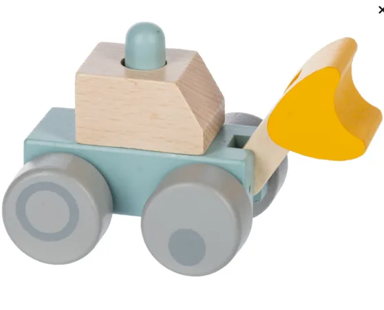 Baby Ganz | Wooden Squeaky Truck