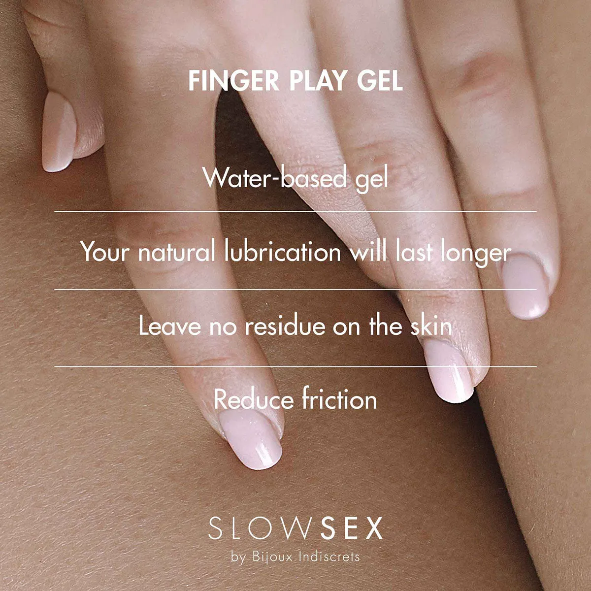 Bijoux Indiscrets Slow Sex Finger Play Gel 1oz