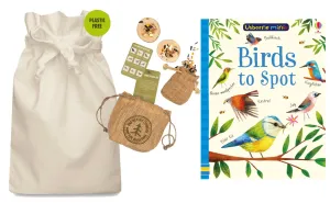 Birds to Spot Story Sack with Mini Bird Feeding Pizza Kit