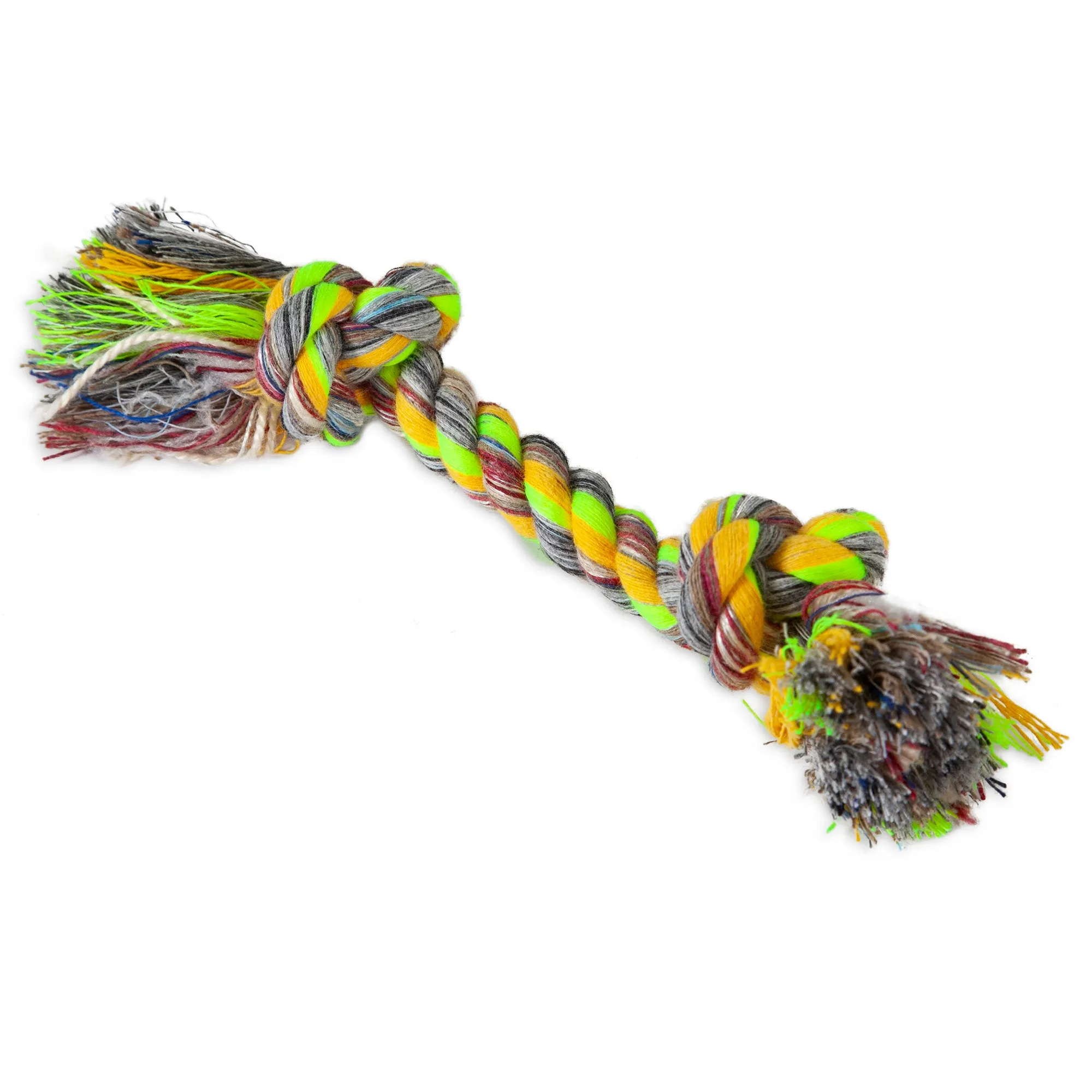 Booda Multi-Colored Rope Bone