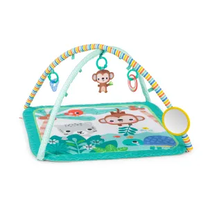 Bright Starts Palm Party Baby Activity Gym & Play Mat, Gender Neutral