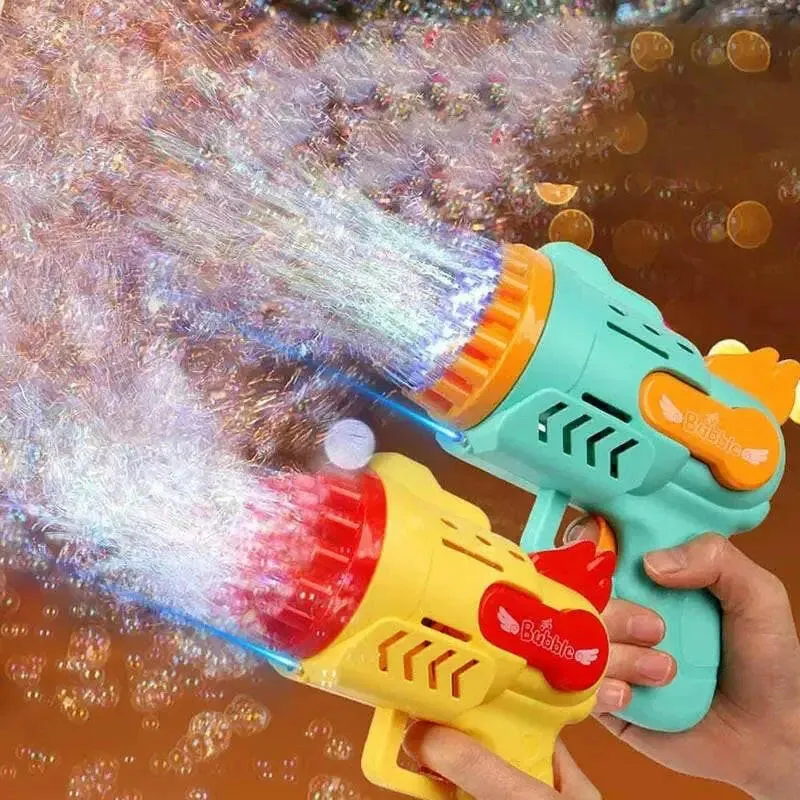 Bubble Machine Gun 29Holes Blaster For Kids