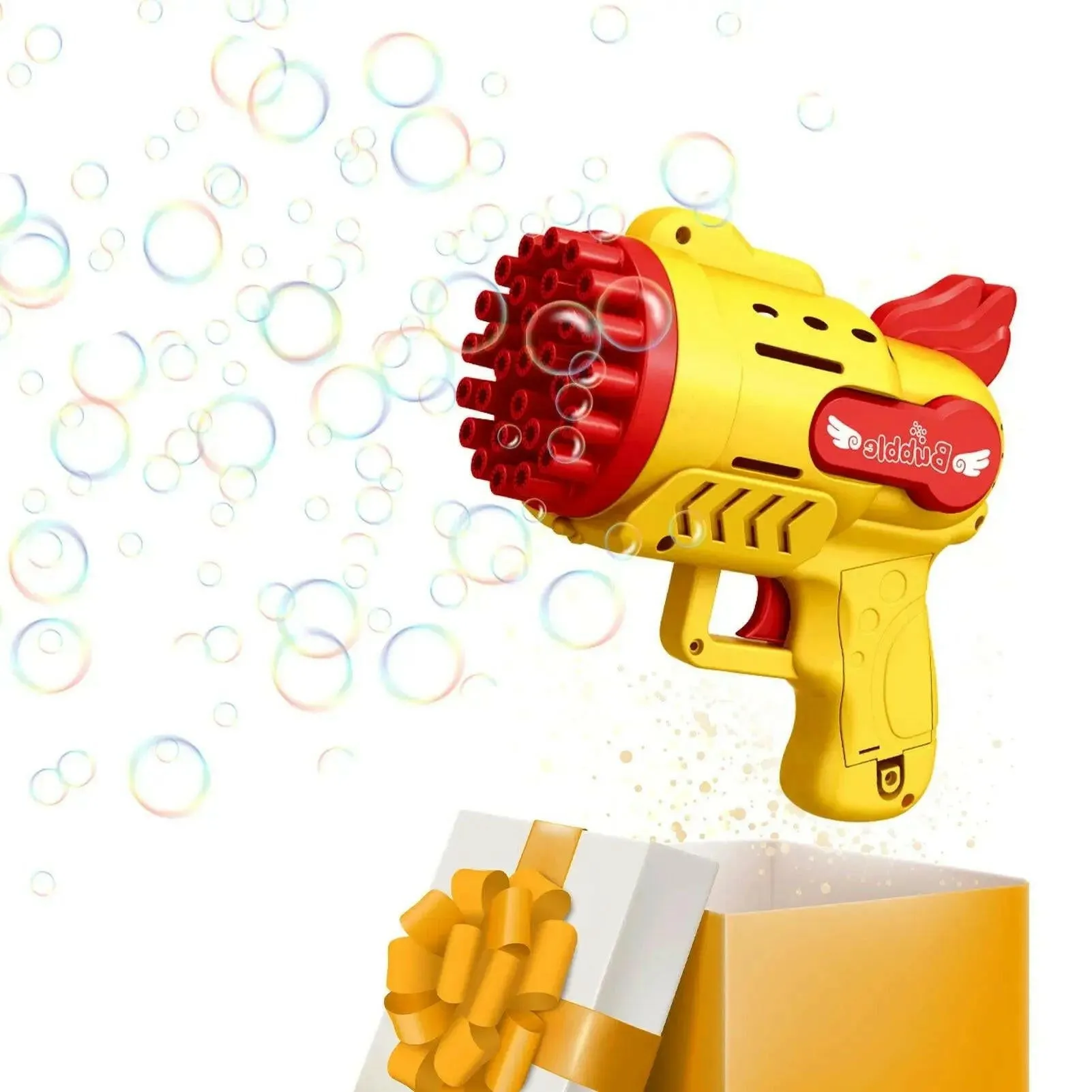 Bubble Machine Gun 29Holes Blaster For Kids