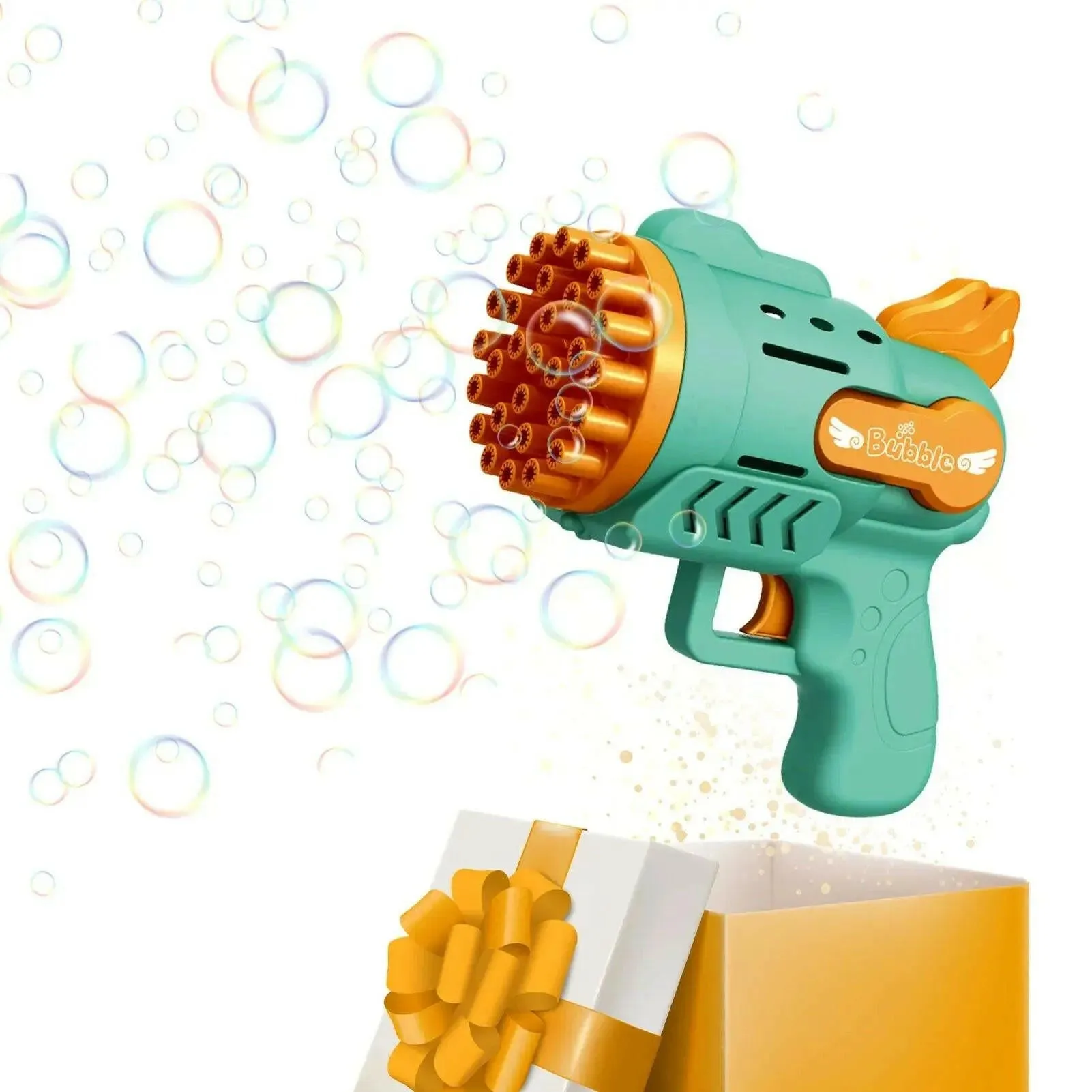 Bubble Machine Gun 29Holes Blaster For Kids