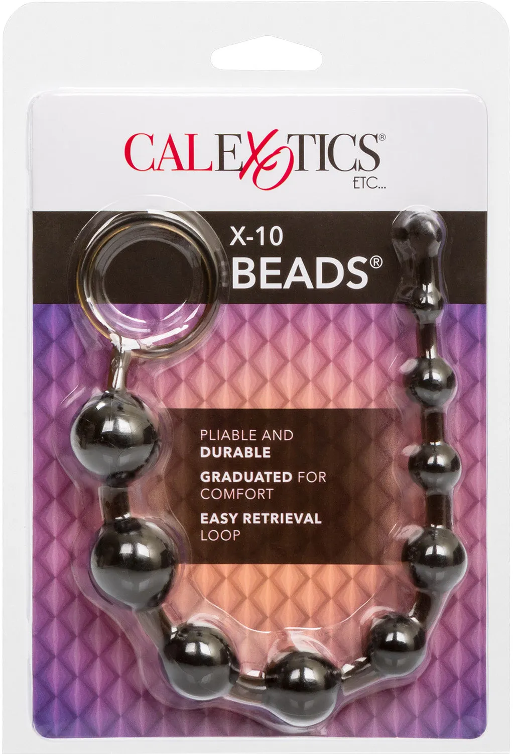 CalExotics X-10 Beads Black