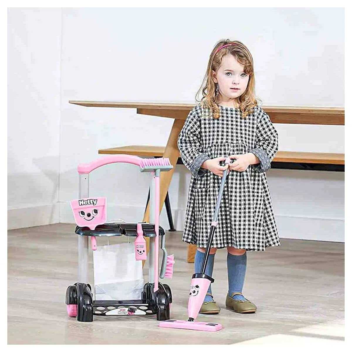 Casdon Hetty Cleaning Trolley Roleplay Toy