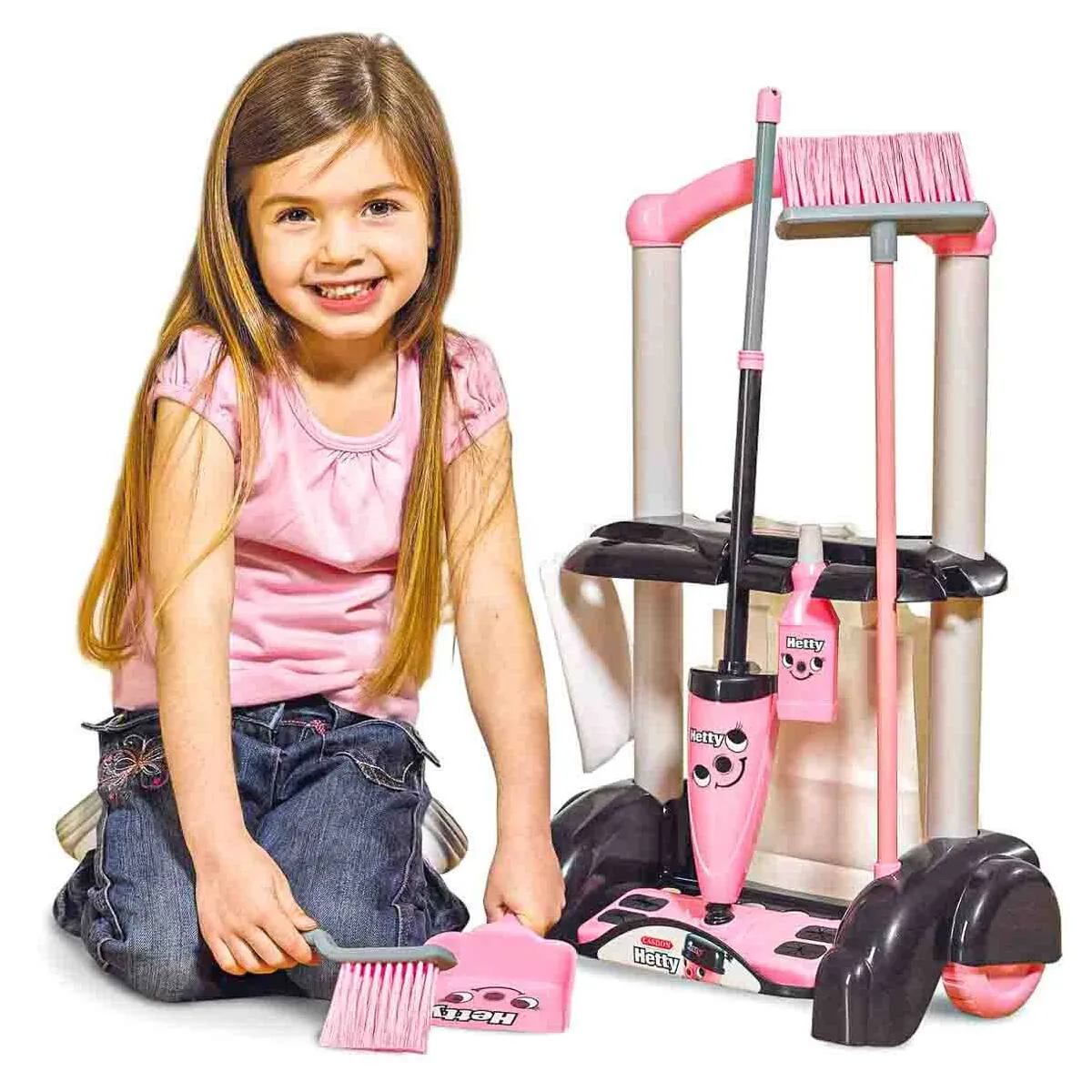 Casdon Hetty Cleaning Trolley Roleplay Toy