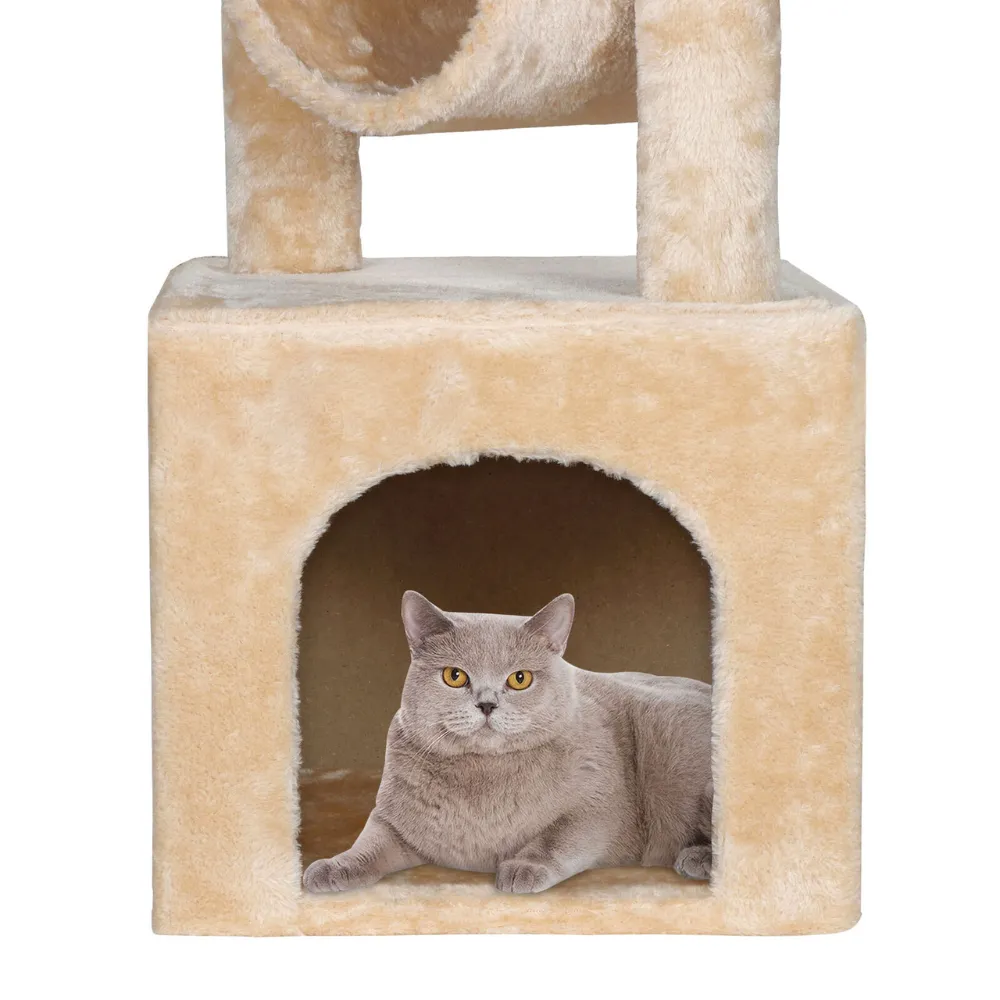 Cat Tree House Tower Scratching Bed Post