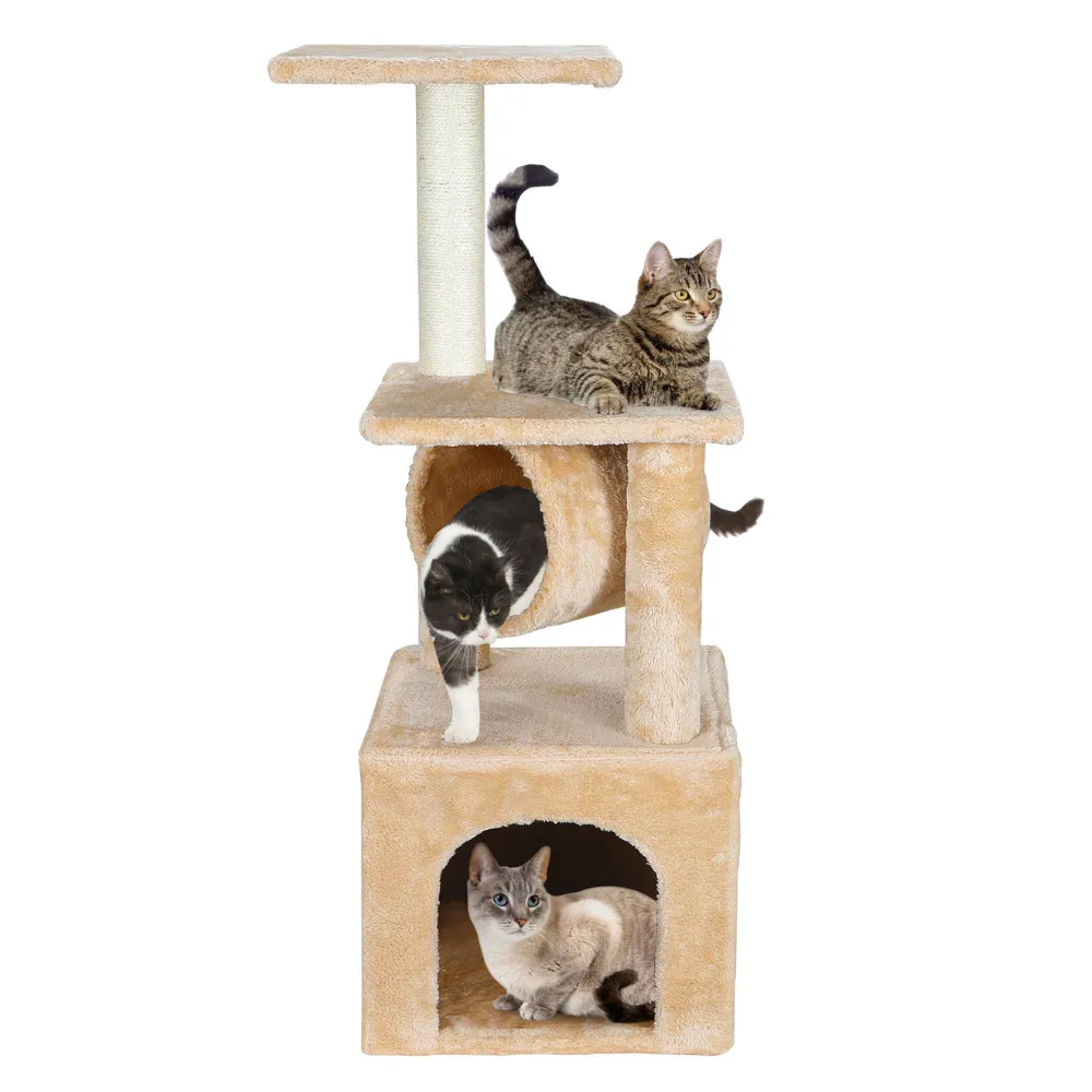 Cat Tree House Tower Scratching Bed Post