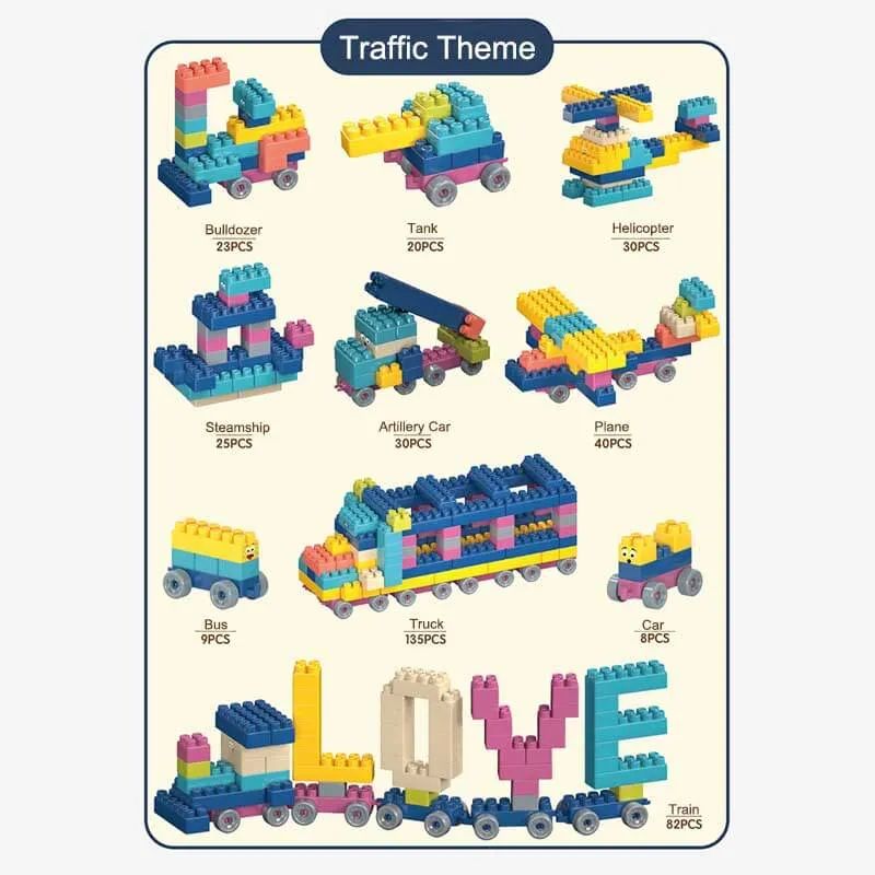 Children's Building Block Set