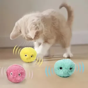 Chirping Ball Interactive Toy for Cats  Playful Exercise