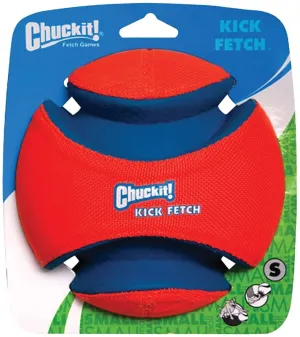 Chuckit! 251101 Dog Toy, S, High-Visibility, Canvas/Foam/Rubber, Blue/Orange :EA: QUANTITY: 1