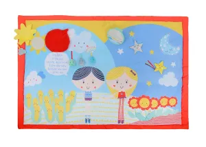 East Coast Nursery 'Say Hello' Double Sided Playmat