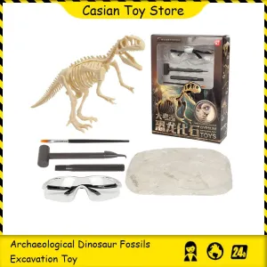 Educational Dinosaur Fossil Excavation Toys Archaeological Dig Toy DIY Assembly Model Toys for Children Toy Kids Gifts