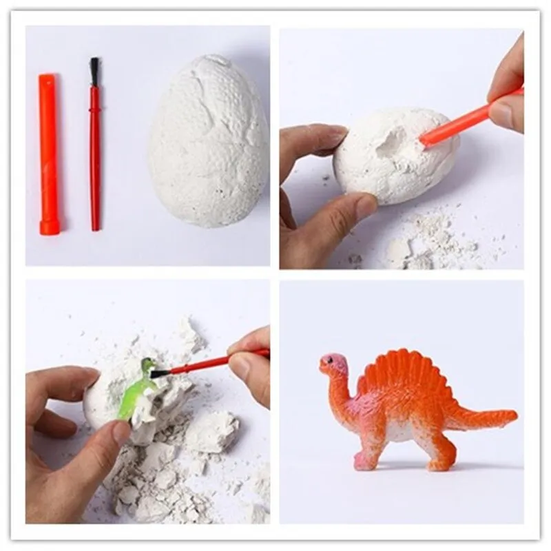 Educational Dinosaur Fossil Excavation Toys Archaeological Dig Toy DIY Assembly Model Toys for Kids Gifts