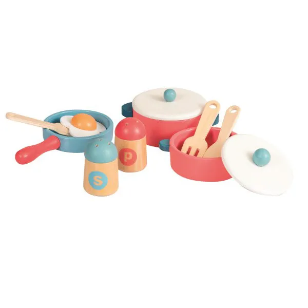 Egmont Toys Wooden Pan Set