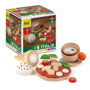 Erzi Italian Assortment Wooden Play Food Set