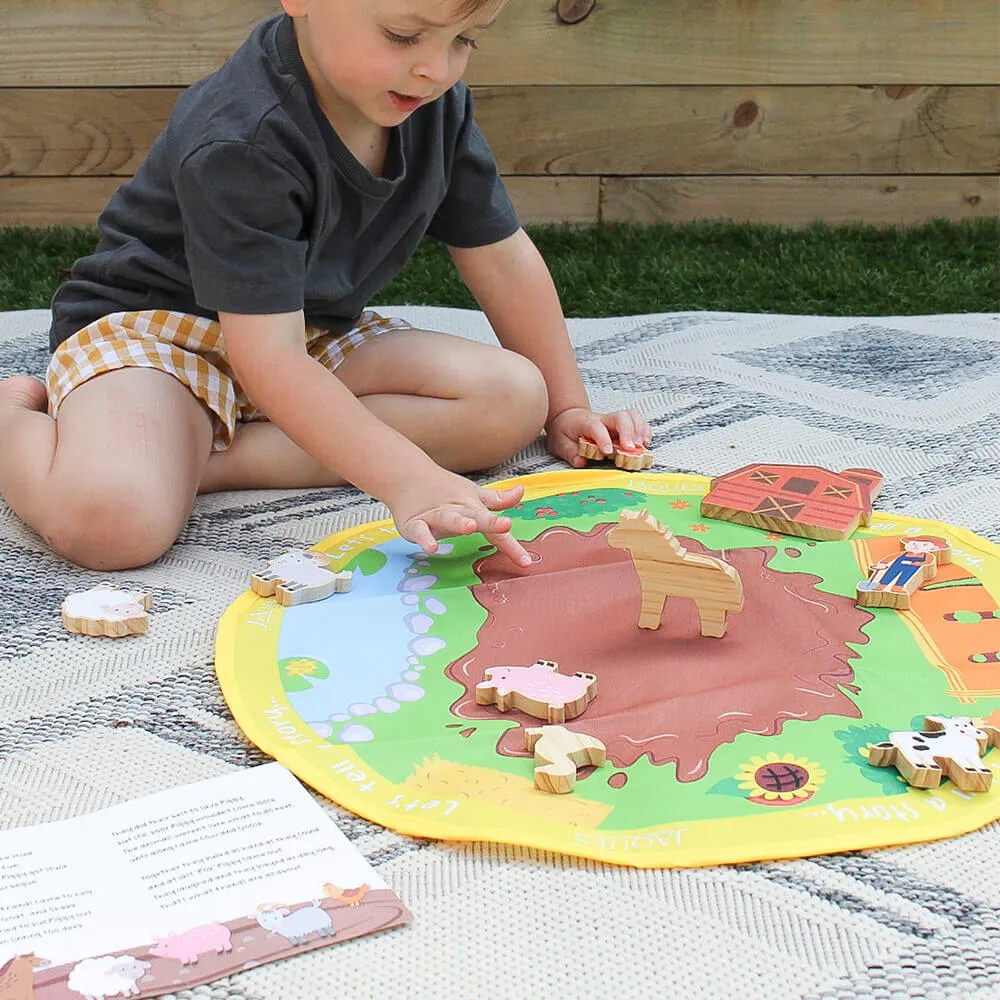 Farm Playset - Farmyard Book