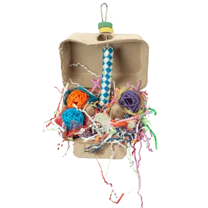 Happy Beaks Egg Stravaganza Bird Toy