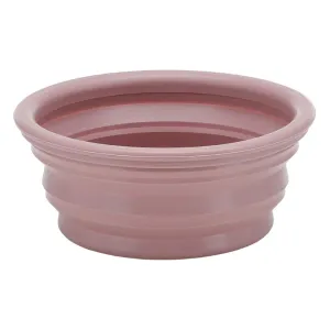 Hevea Dog Bowl On The Go - Old Rose