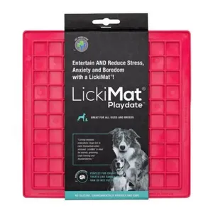 Innovative Pet Products Lickimat Playdate Slow Feeder Mat for Dogs