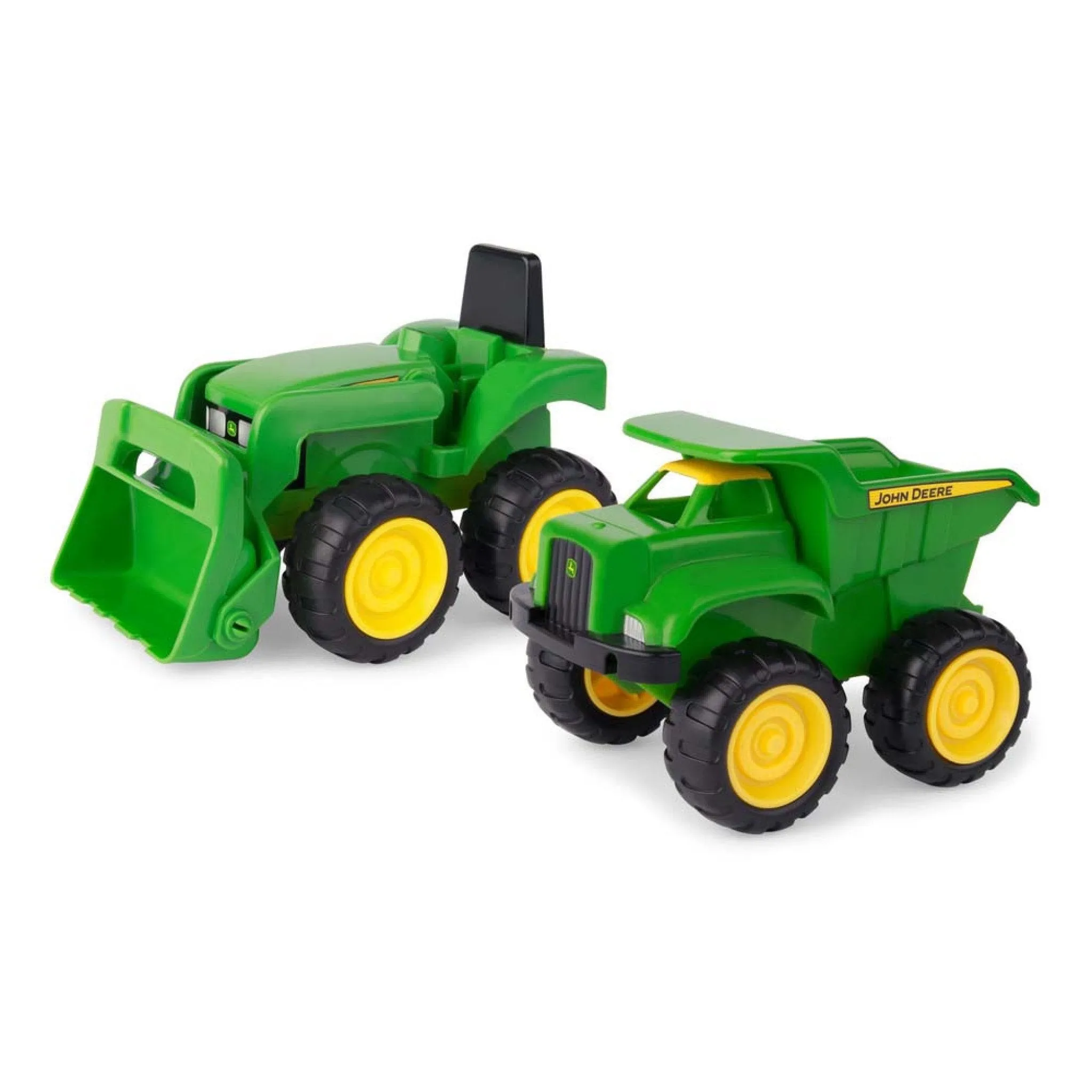 John Deere Mini Sandbox Tractor & Dump Truck Set