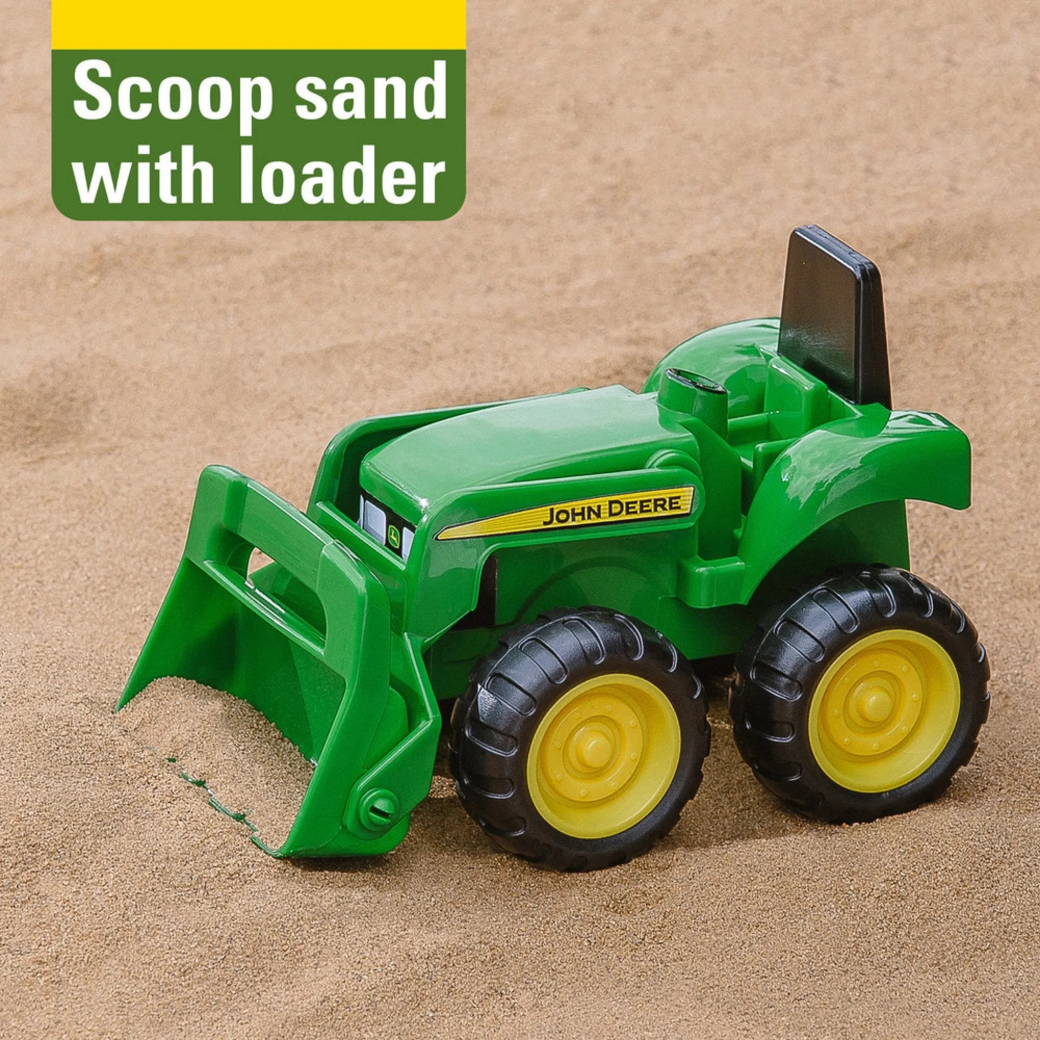 John Deere Mini Sandbox Tractor & Dump Truck Set