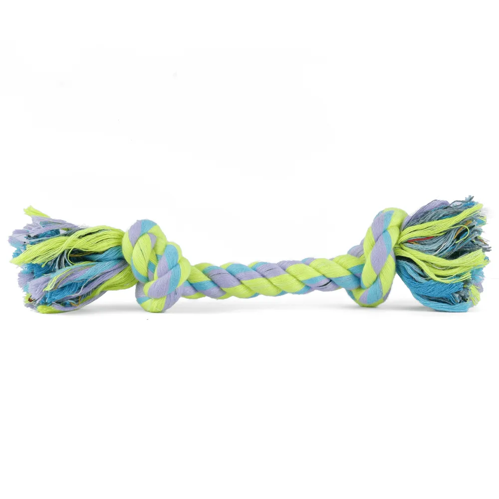 Kiki N Pooch 2 Knot Polyster Rope Toy for Dogs