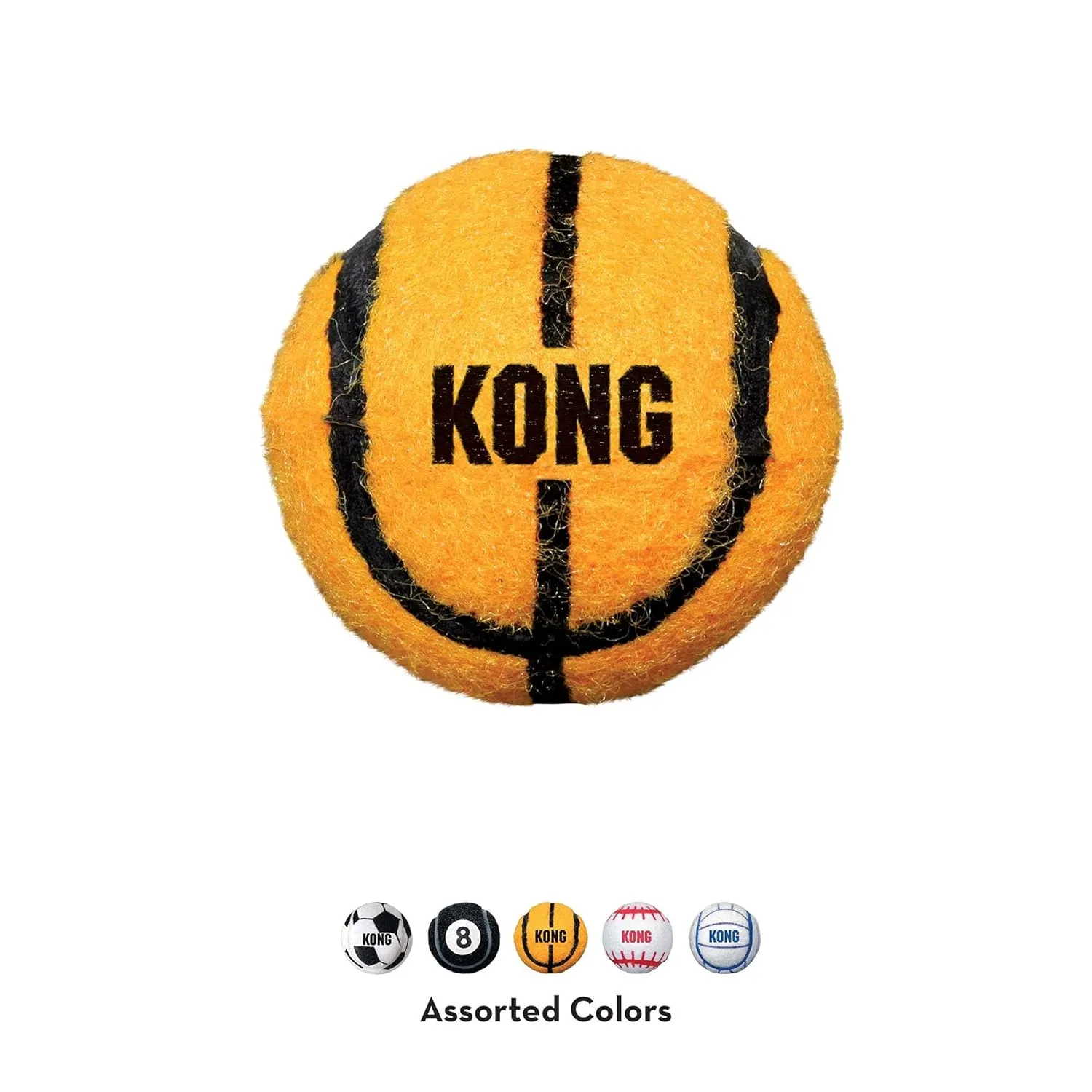 Kong Sport Balls  X-Small 3 Pack Assorted Dog Toy