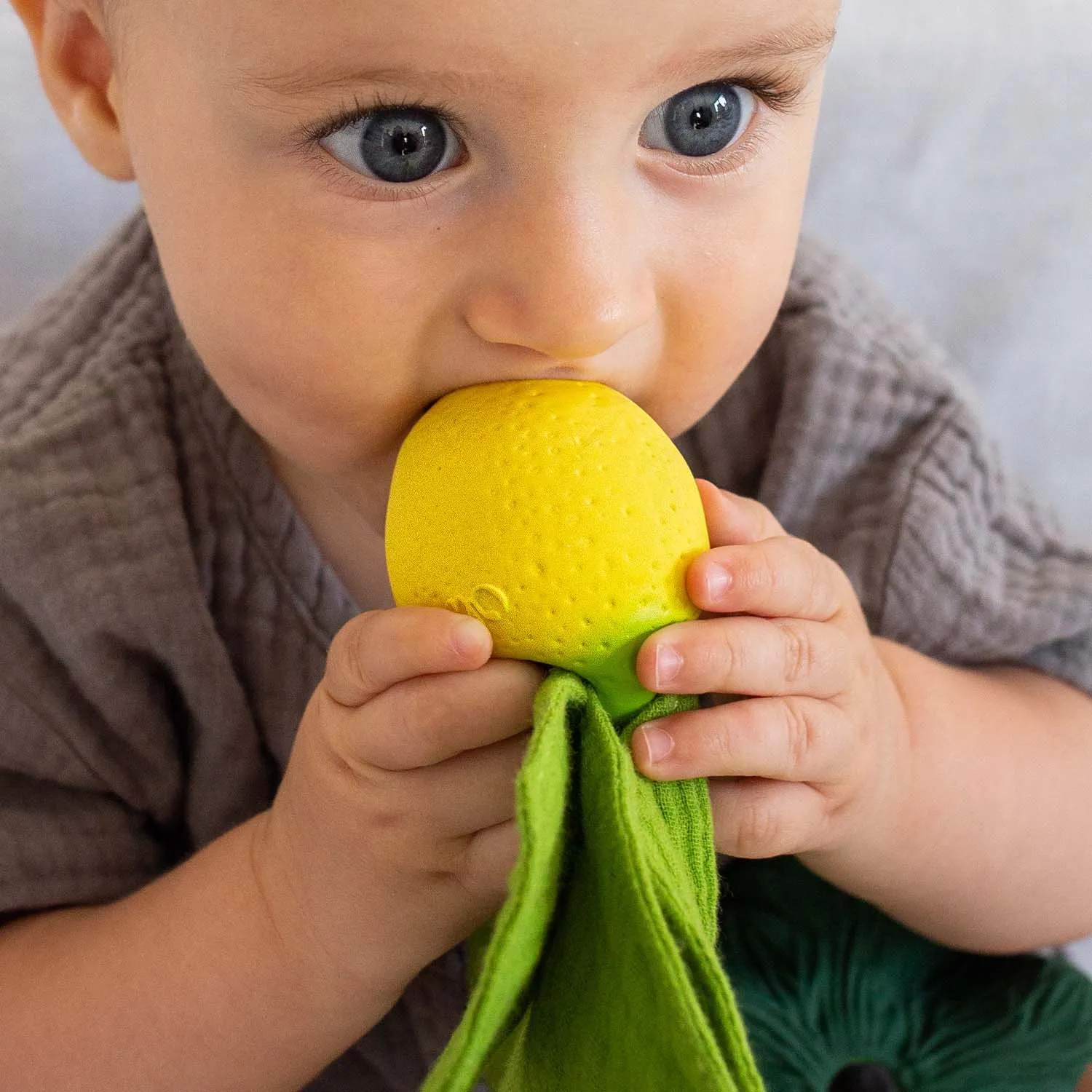 Lemon Mini Doudou-Teether