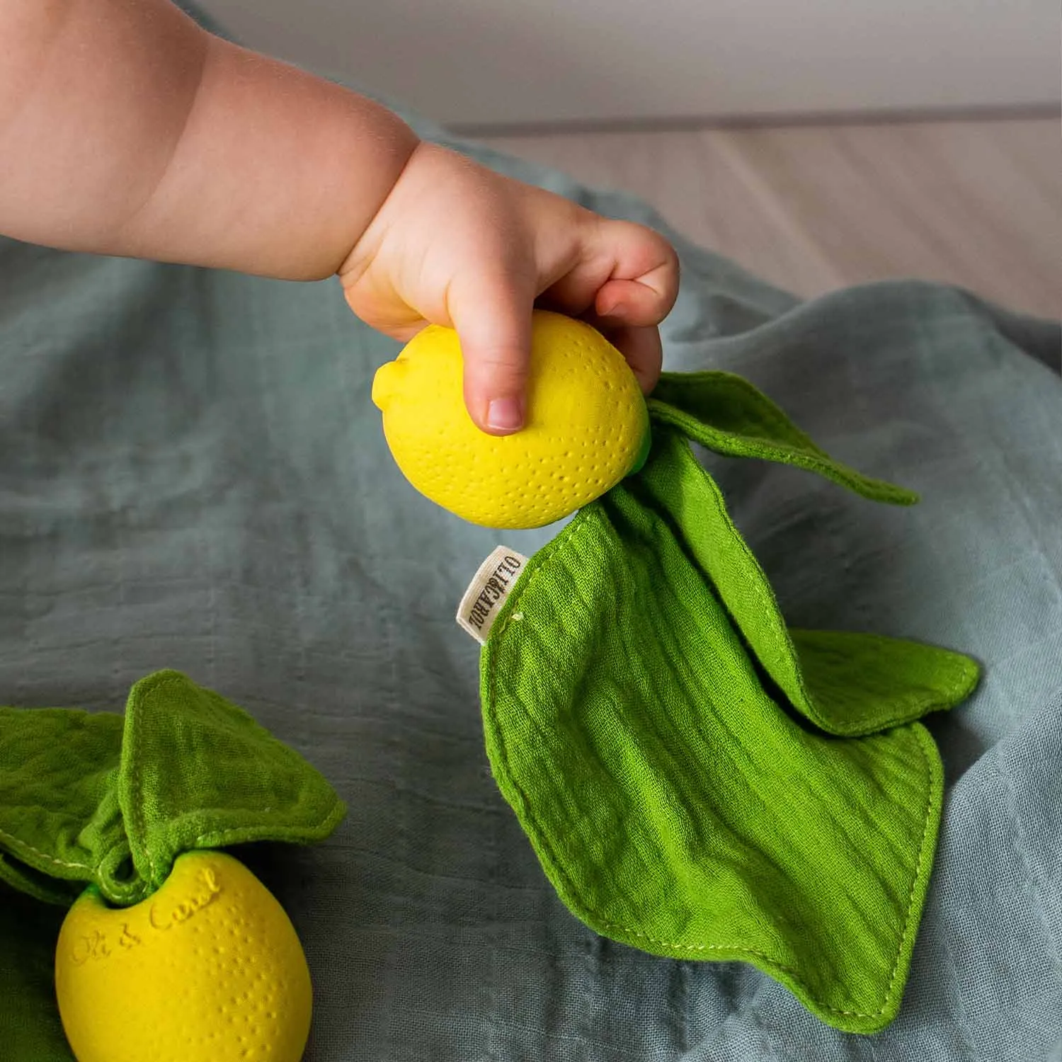 Lemon Mini Doudou-Teether