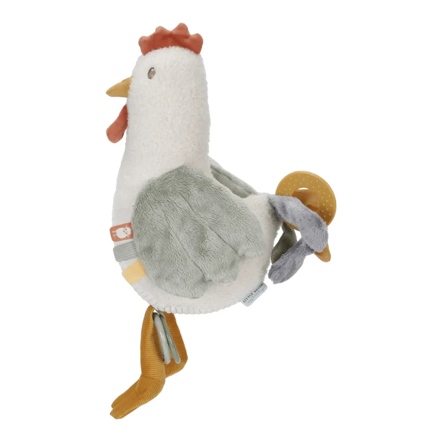 Little Dutch Little Farm Activity Chicken 37cm