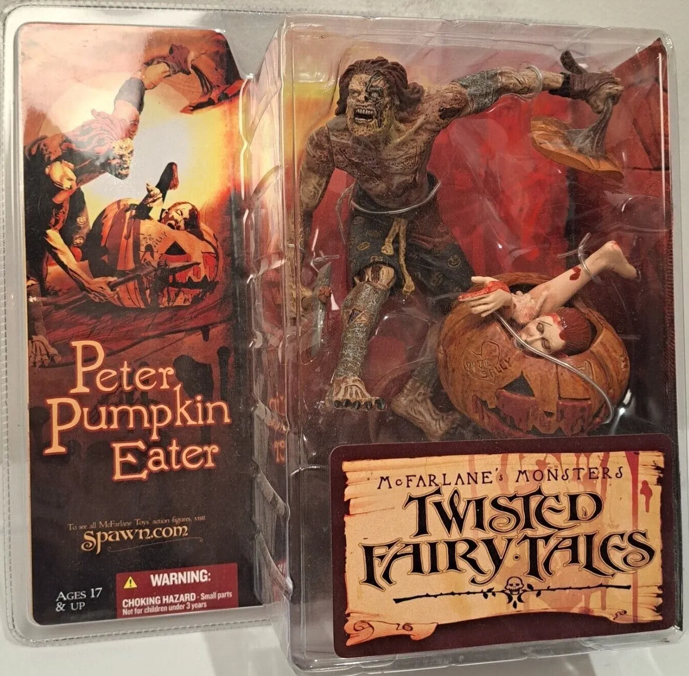 McFarlane's Monsters series 4 Twisted Fairy Tales PETER PUMPKIN EATER action figure by McFarlane Toys