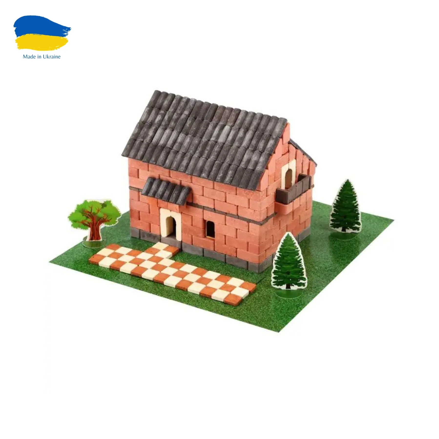 Mini Bricks Constructor Set, Irish House