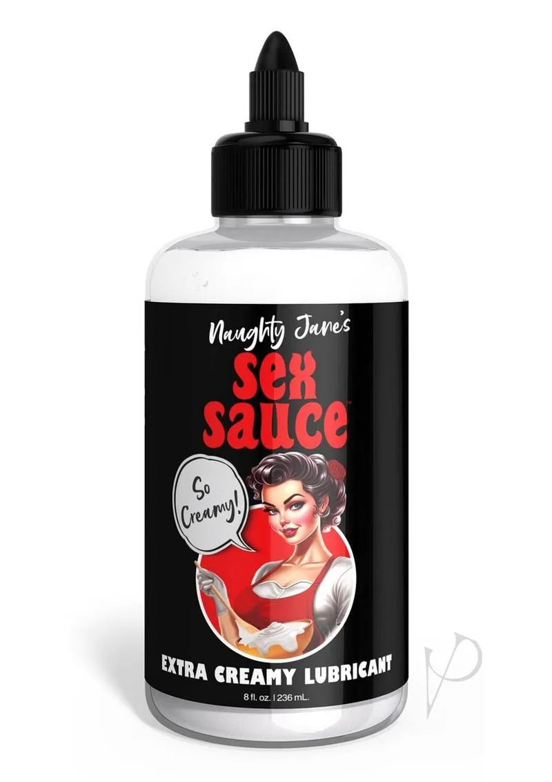 Naughty Janes Sex Sauce Extra Cream 8oz