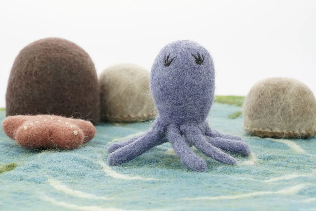 Papoose Toys Felt Octopus