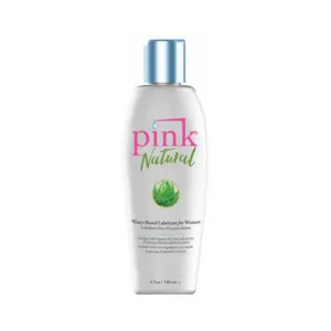 Pink Natural Water Based Lubricant 4.7oz