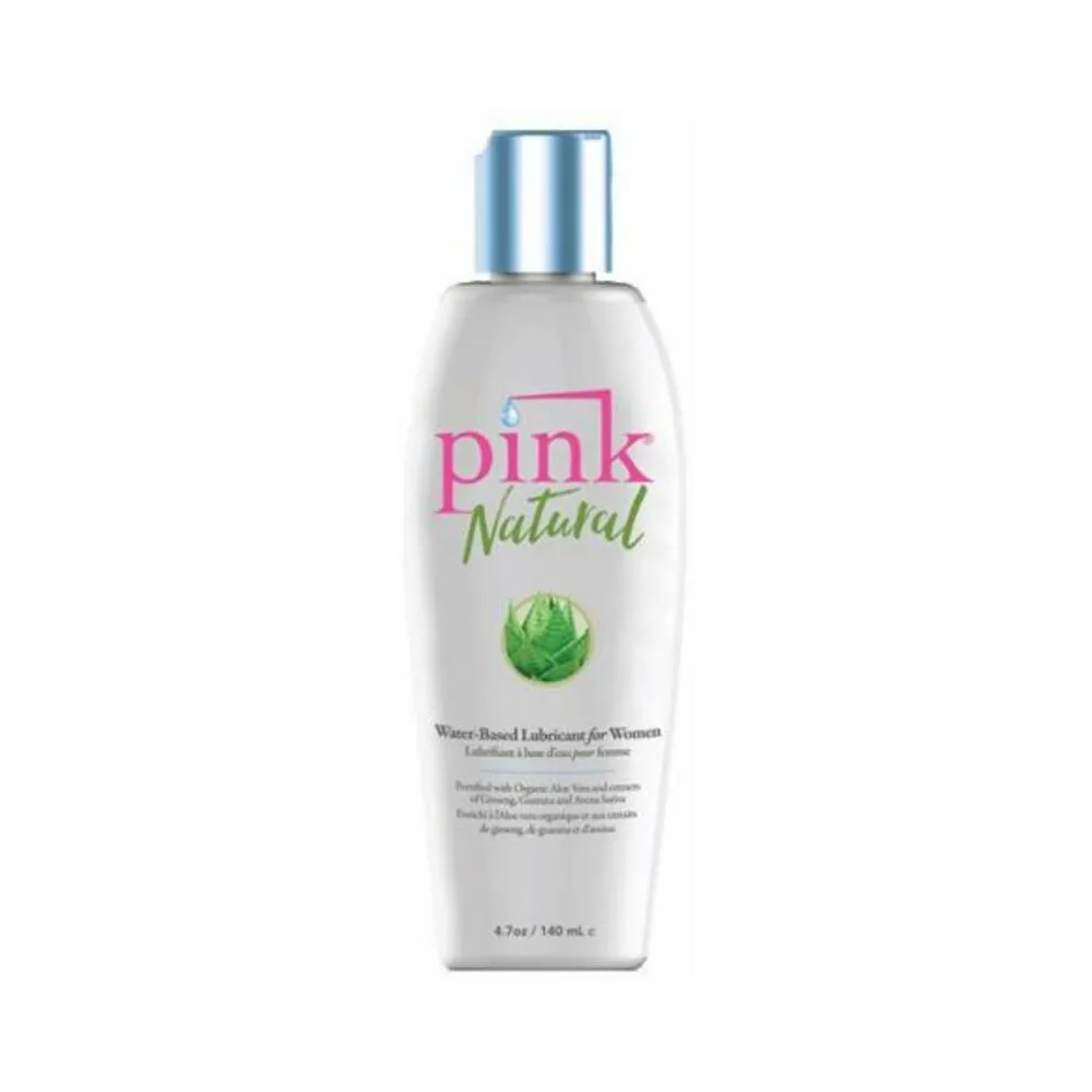 Pink Natural Water Based Lubricant 4.7oz