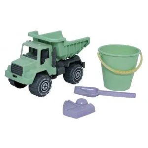 Plasto Tipper Truck 30 cm and Sand Set 4 pcs