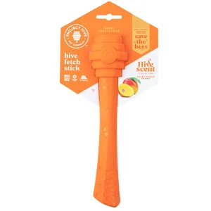 Project Hive Scented Fetch Stick Dog Toy - Mango