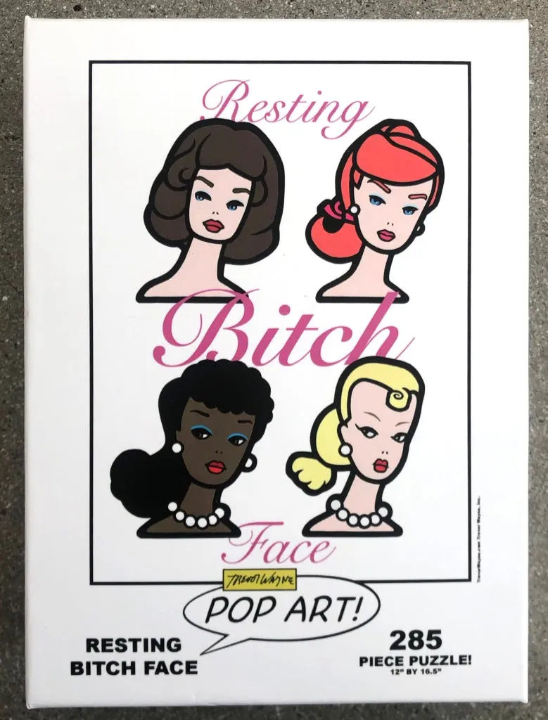 Resting Bitch Face Puzzle By Trevor Wayne