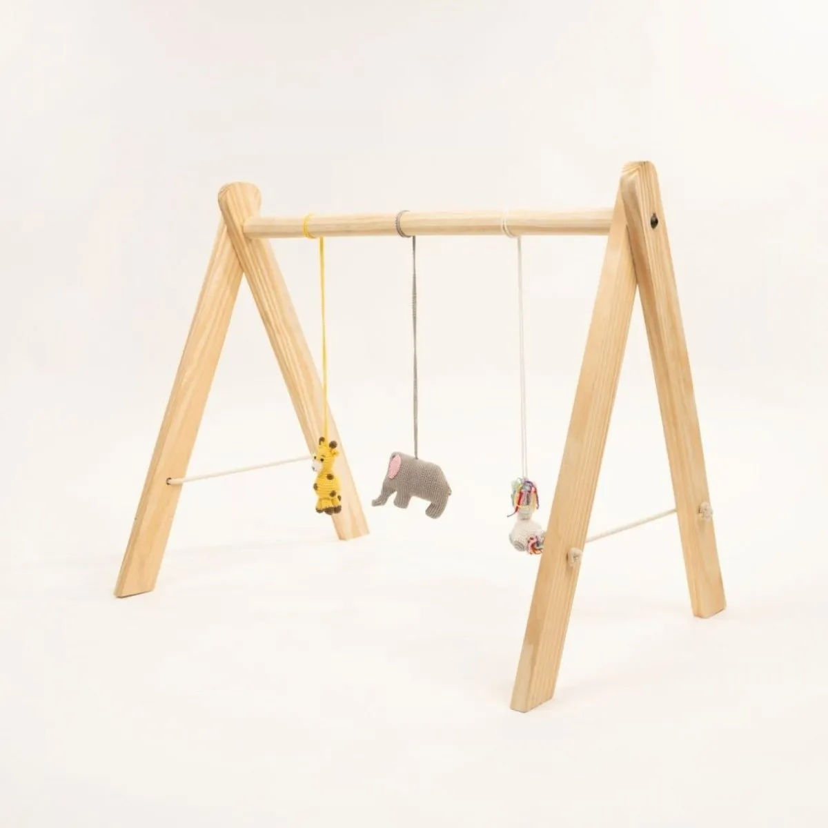 Rocking Potato Baby Activity Play Gym- Crochet Animals